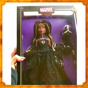 black panther fan girl doll